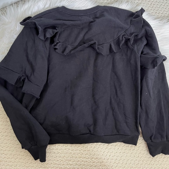 Nation LTD Cheyenne Ruffled Sweatshirt - Picture 3 of 7